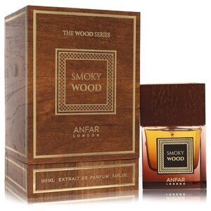 Anfar London Smoky Wood by Anfar Extrait De Parfum Spray 3.4 oz